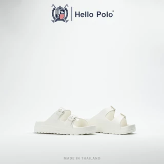 Hello Polo รองเท้าแตะ รองเท้าแบบสวม แฟชั่น ทรงมินิมอล พื้นนุ่ม วัสดุ EVA น้ำหนักเบา กันลื่น HP8051