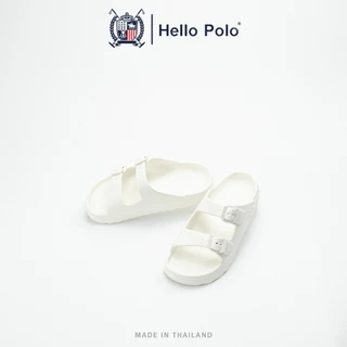 Hello Polo รองเท้าแตะ รองเท้าแบบสวม แฟชั่น ทรงมินิมอล พื้นนุ่ม วัสดุ EVA น้ำหนักเบา กันลื่น HP8051