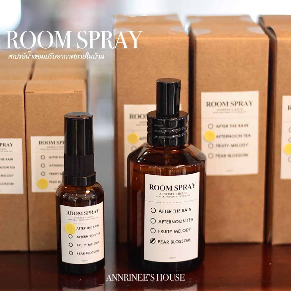 ANNRINEE’S HOSE | ROOM SPRAY สเปรย์น้ำหอมปรับอากาศภายในบ้าน