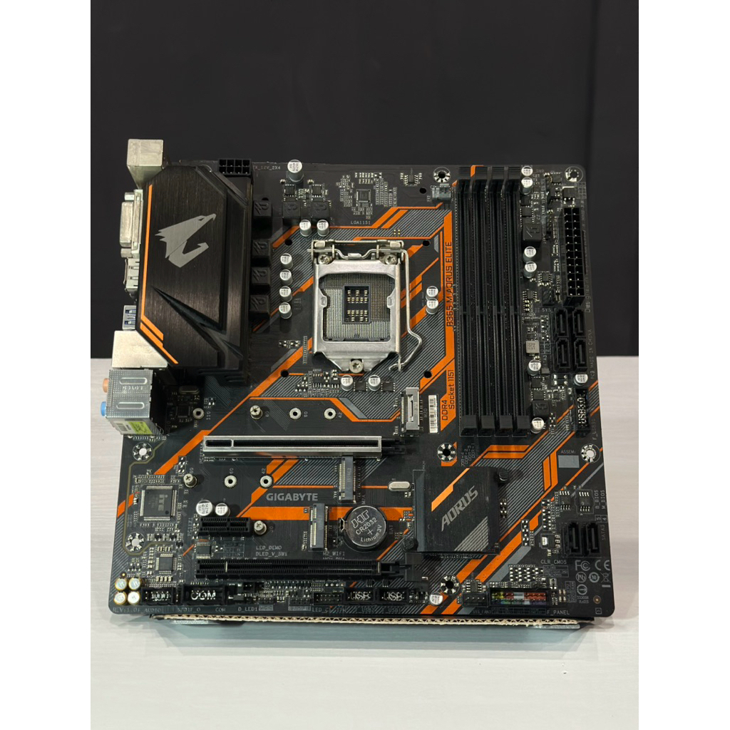 MAINBOARD (เมนบอร์ด) 1151 GIGABYTE B365 M AORUS ELITE มือสอง