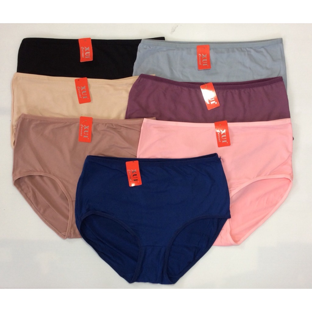กางเกงใน XXXL คละสี ยกแพค 10 ตัว ราคา 239 บาท