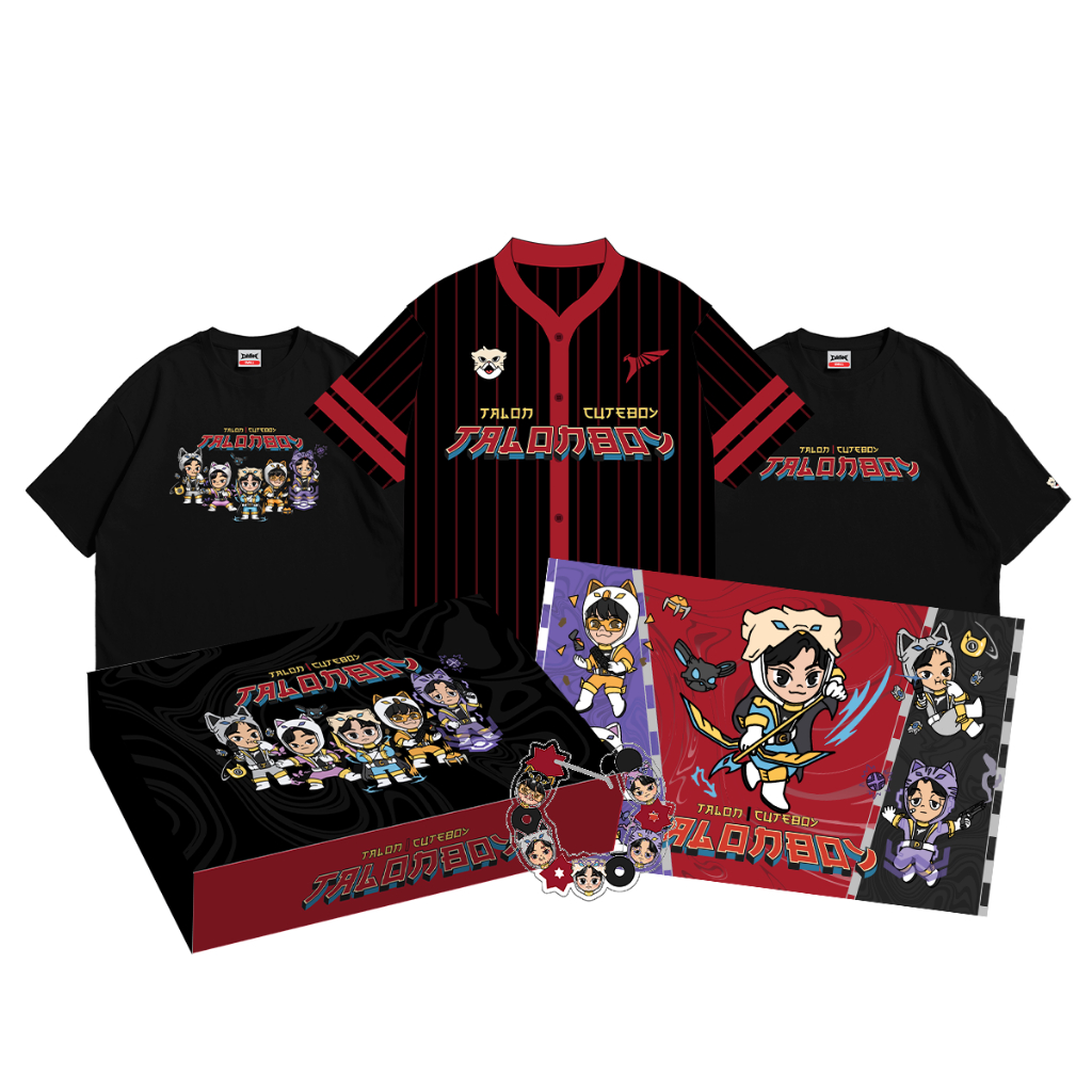 Power Rangers Talonboy Extra Ver. เสื้อยืด และเบสบอลเจอร์ซี่ Talon