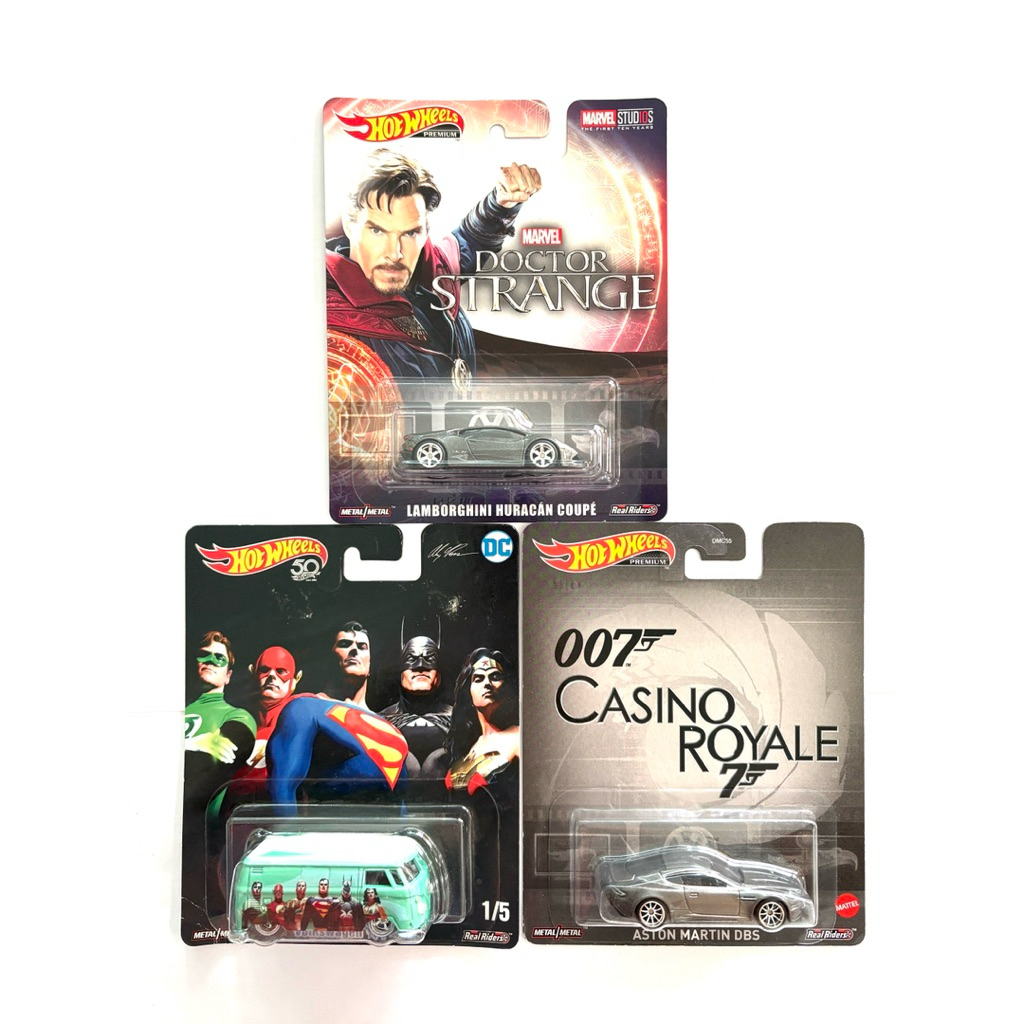 Hot Wheels | LAMBORGHINI HURACAN COUPE~DOCTOR STRANGE | VOLKSWAGEN T1 PANEL~DC | ASTON MARTIN DBS~CA
