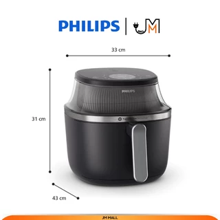 PHILIPS หม้อทอดไร้น้ำมัน ความจุ 6.2 ลิตร กำลังไฟ 1,700 วัตต์ รุ่น NA331/00