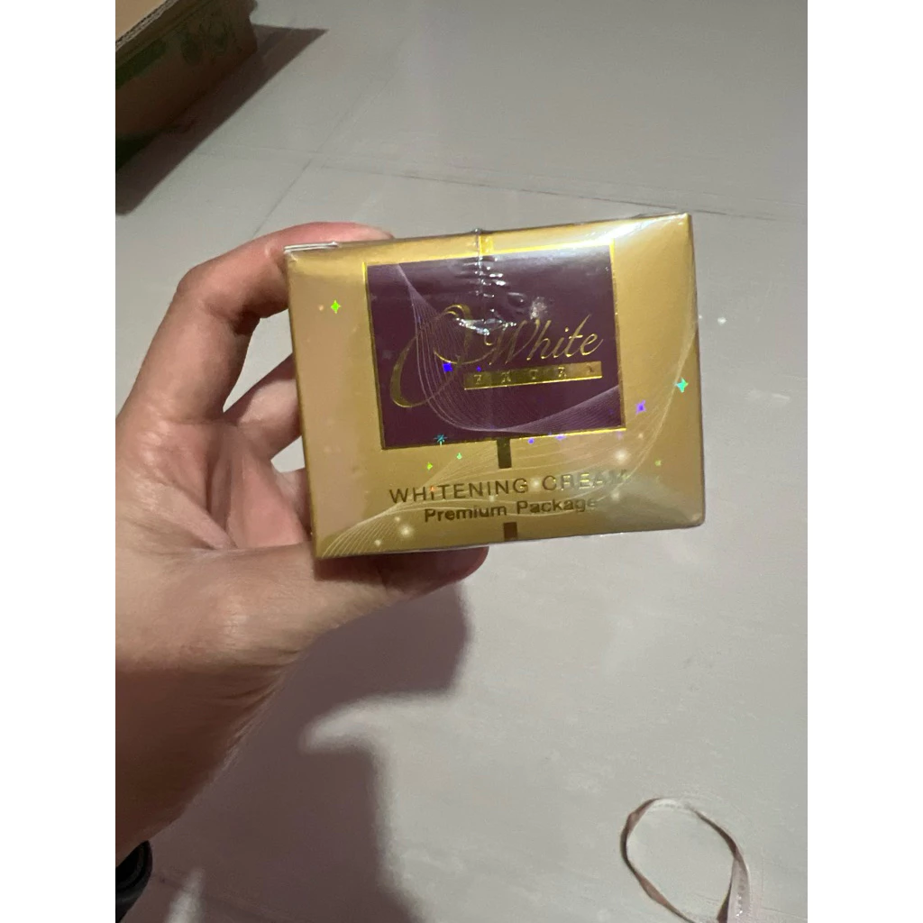 ไวท์เทนนิ่งครีม O'white Extra ครีมโอไวท์ กล่องทองขนาด 20กรัม แพ็คเกจใหม่ล่าสุด