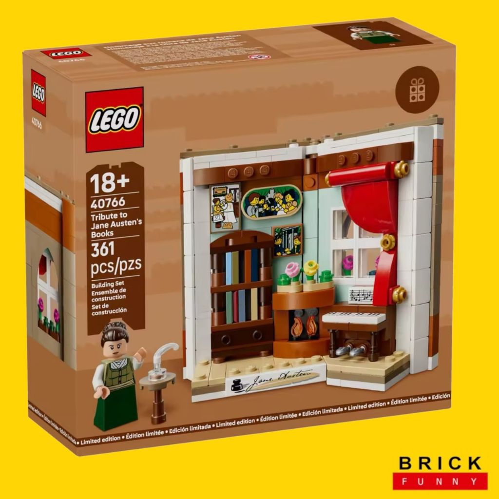 Lego 40766 Tribute to Jane Austen's Books สินค้าพร้อมส่ง ❣️❣️❣️❣️❣️ของแท้ การันตีของแท้ ส่งไว
