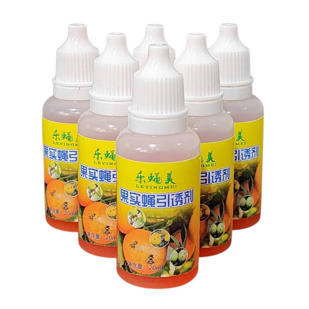 สารล่อแมลงวันทอง เมทิลยูจินอล 20 cc. METHYL EUGENOL ล่อแมลงวันผลไม้ สาเหตุผลไม้เน่าหนอน