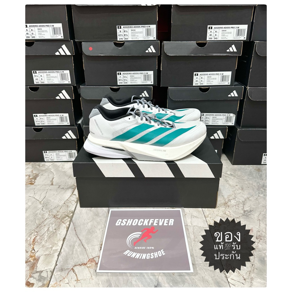 📌 รองเท้าวิ่ง ADIZERO BOSTON 13 ชายหญิง ของใหม่  มือ 1 แท้💯 ป้าย🇹🇭 รหัสสินค้า: JR4791