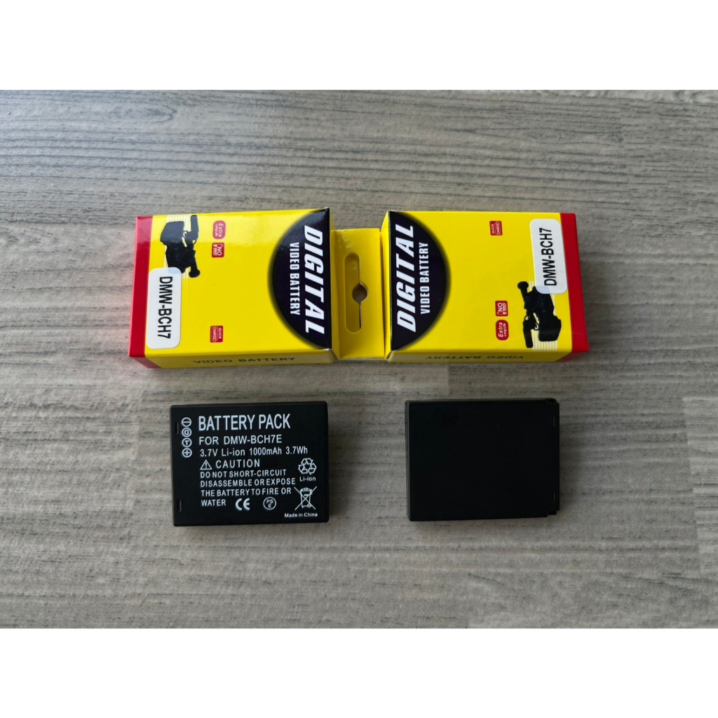 💥 ร้านไทย 💥แบตเตอรี่กล้อง Panasonic DE-A75 DE-A75B DE-A76 DMW-BCH7 BCH7E BCH7PP BCH7GK DMC-FP1 FP2 F