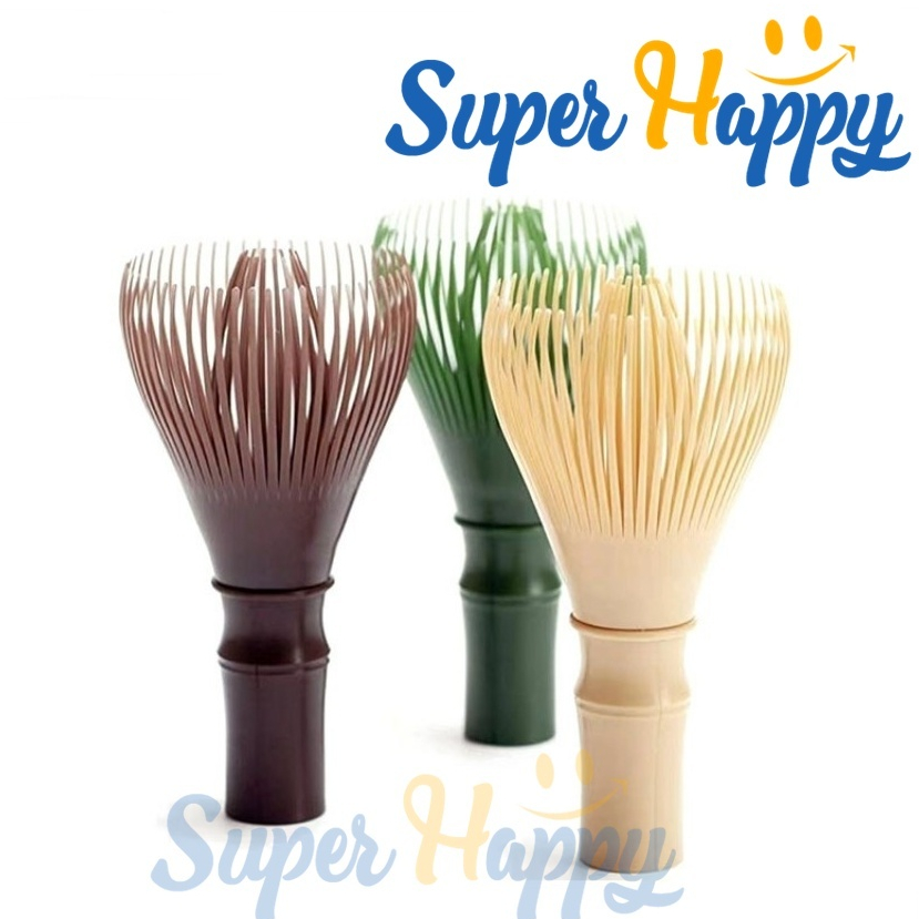 แปรงชงชาเขียวมัทฉะ Matcha Whisk Resin Chasen ถอดชิ้นได้ – ทนความร้อน ทำความสะอาดง่าย
