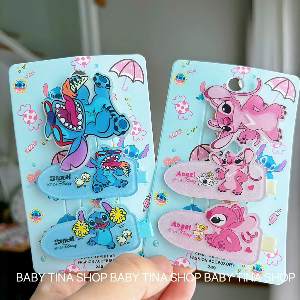 กิ๊บสติทช์ stitch ส่งจากไทย🇹🇭 กิ๊บเด็กน่ารัก คิตตี้ มายเมโลดี้ กิ๊บเตารีด