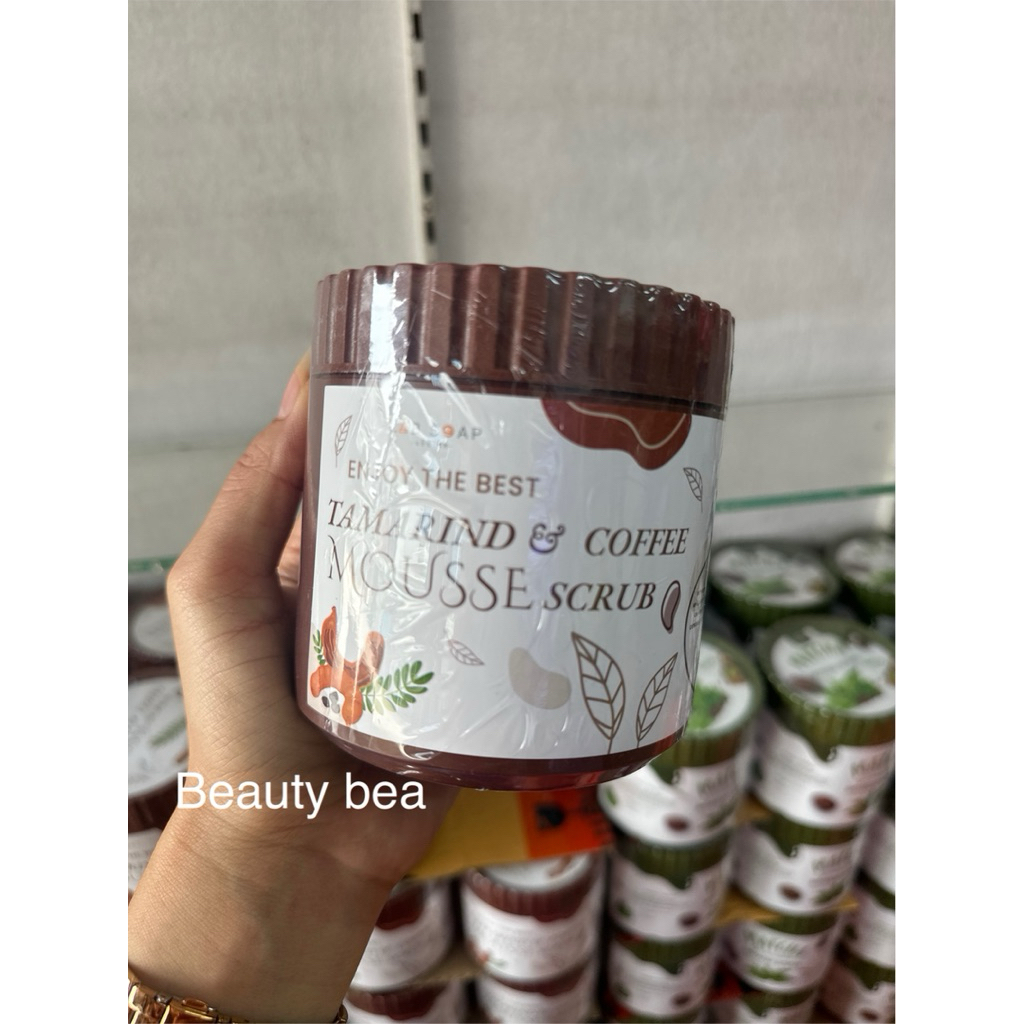 Lab Soap Tamarind Coffee Mousse Scrub 650g. มะขาม กาแฟ มูส สครับ