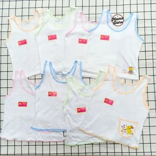 เสื้อซับเด็ก Golden Bee เซ็ต 3 ตัว เสื้อกล้ามเด็กผู้หญิง ทรงเต็มตัว กุ๊นสี เสื้อซับ (UW18)