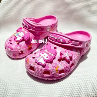 รองเท้าแตะของเด็ก แบบสวม รุ่นคลาสสิกลายใหม่ ลาย Cartoon สวยมาก