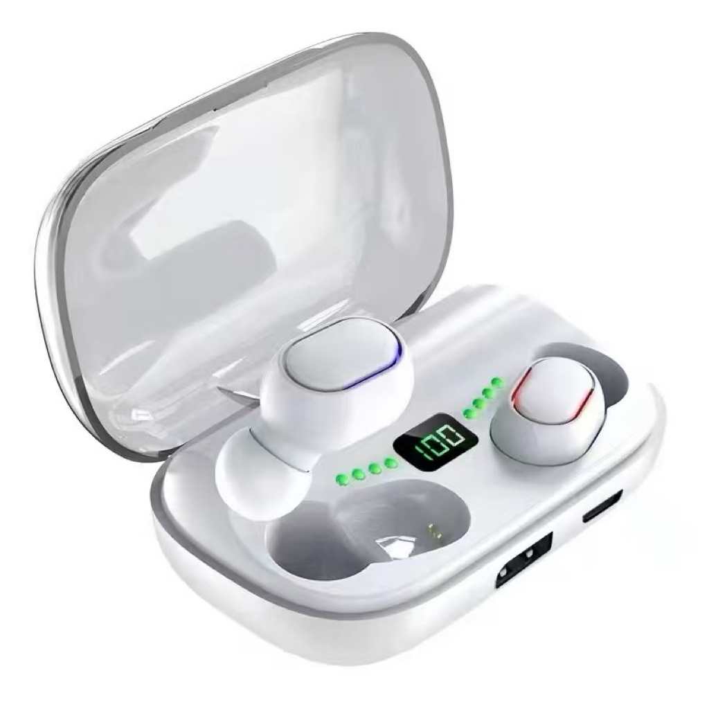 สินค้ามาใหม่++ TWS -T11Wireless bluetooth 5.0หูฟังบลูทูธไร้สาย  stereo call headset Battery display TWSหูฟังสเต