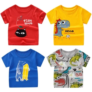 ถูกที่สุด ชุด 3-5 ชิ้น CICI แขนสั้นคุณภาพสูง ชุด(1-6 ปี）kids เสื้อผ้าเด็ก เสื้อผ้าเด็กชาย