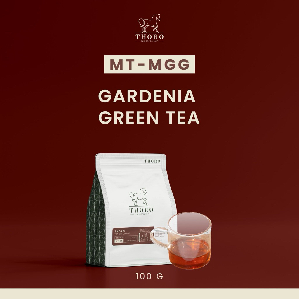 Thoro โธโร | - ชาเขียวการ์ดิเนีย Gardenia Green tea | ชาไต้หวัน [PT-MGG]