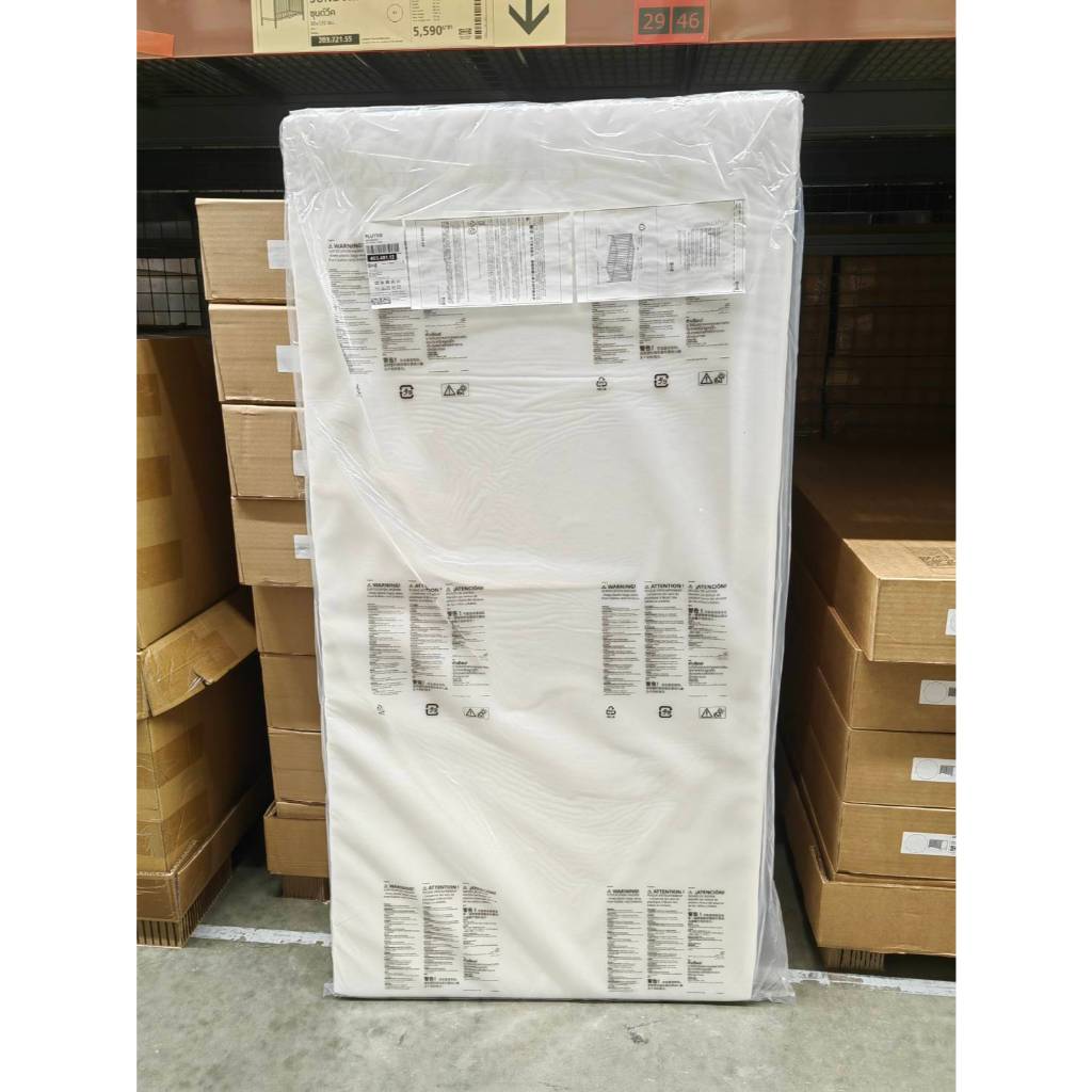 IKEA PLUTTIG พลุทติก ที่นอนโฟมสำหรับเตียงเด็กอ่อน (60x120x5 ซม.) ราคา ถูกที่สุด ดีลบีเคเค แกลเลอรีภาพที่ 3