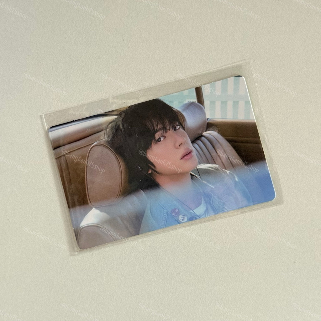 ✅ พร้อมส่ง JIN ECHO LUCKY DRAW PHOTOCARD ( แท้ 100% )