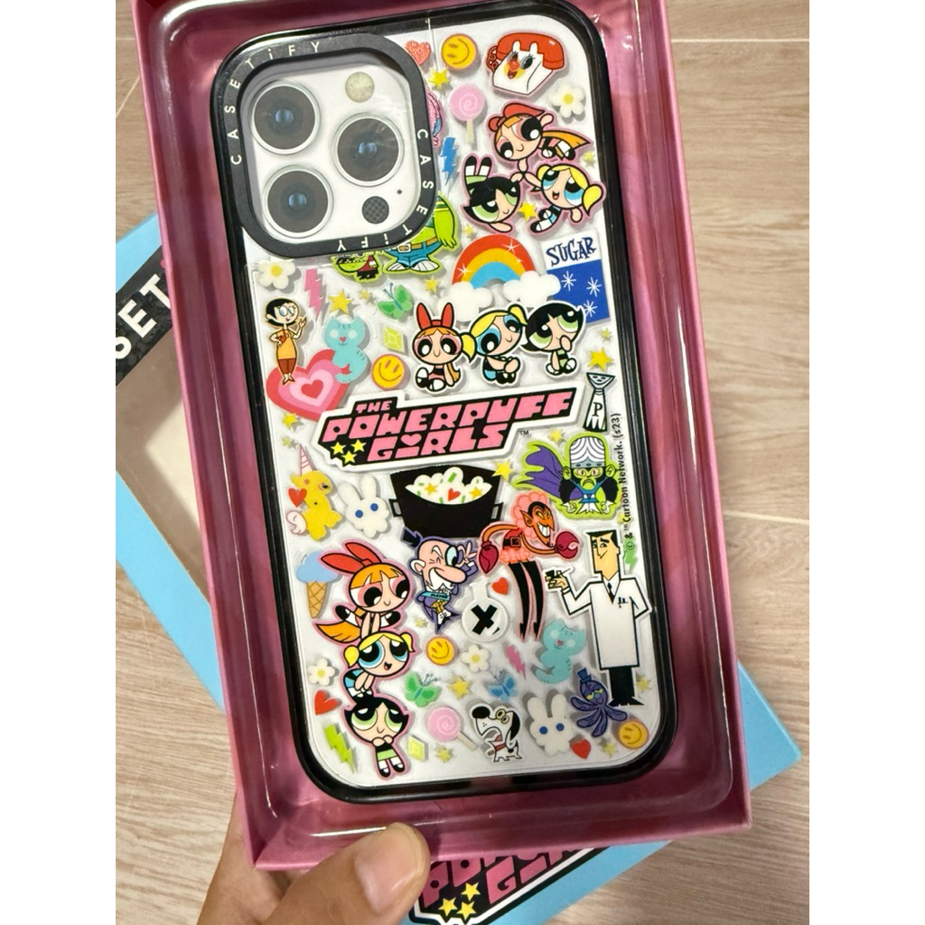 casetify 13pm ลายpowerpuff มือสอง แท้ 💯