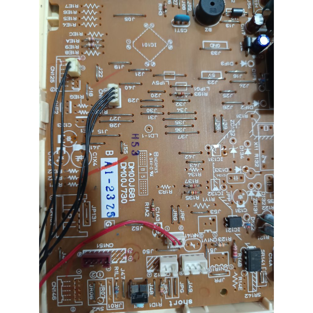 บอร์ด​แอร์​คอยล์​เย็น​ยี่ห้อ​MITSUBISHI​ Electric พาร์ท​ DM00J681/DM00J730(แท้​ถอด)มือสอง​