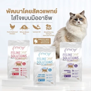 [สูตรเฉพาะทาง] Pramy Feline Solutions อาหารแมวสูตรเฉพาะทาง พัฒนาโดยสัตวแพทย์ ขนาด 1 kg