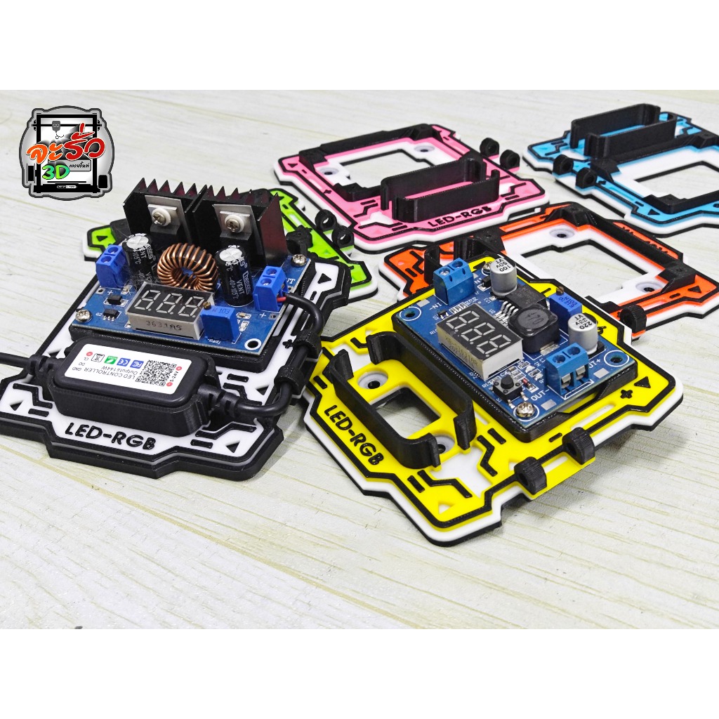 ฐานชุดคุมไฟ RGB+สเตปดาว LM2596-XL4016 D.I.Y. รูปที่ 3