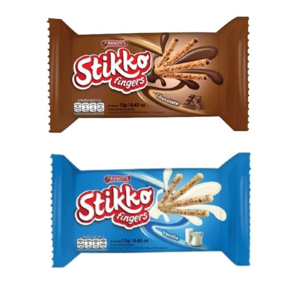 ARNOTT'S อาร์นอตส์ สติ๊กโก้ฟิงเกอร์ 12ก แพ็ค 12 ชิ้น (เลือกรสได้)