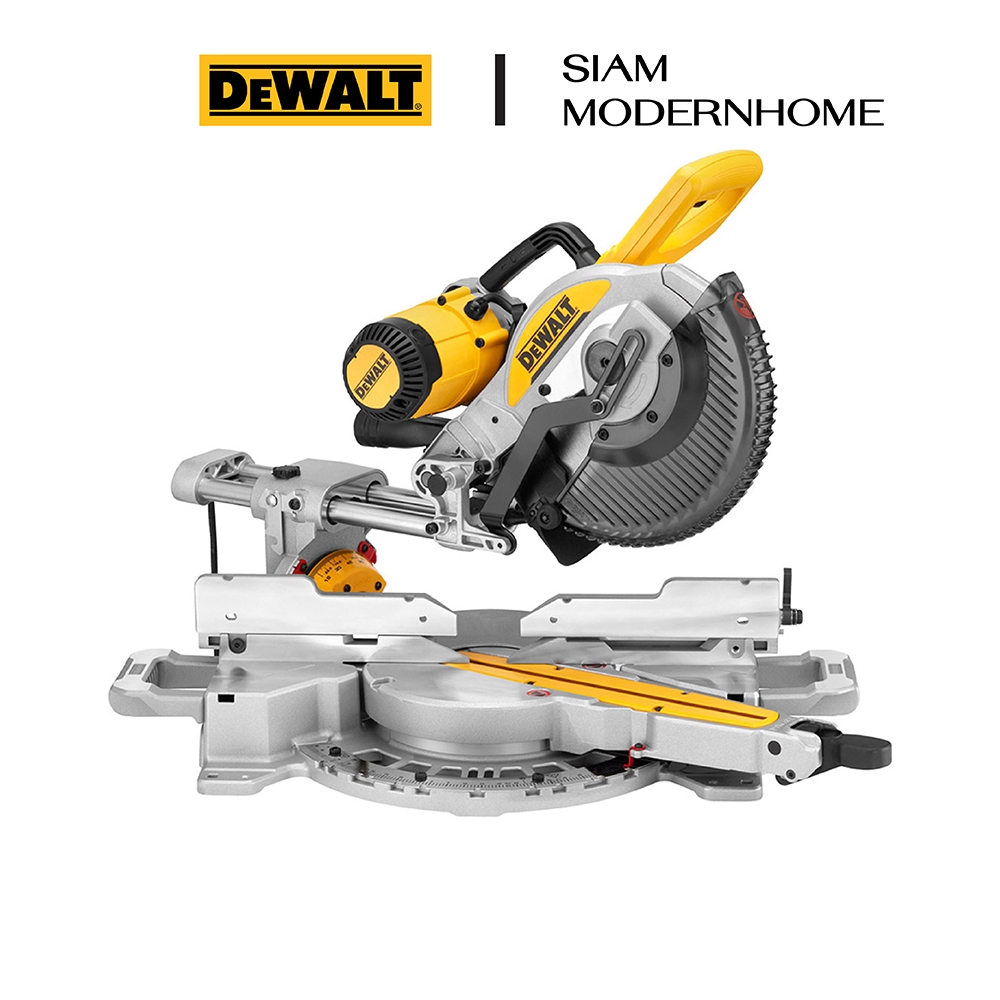 DEWALT แท่นตัดองศา ขนาด 250 มม. 1,600 วัตต์ รุ่น DWS727-QS