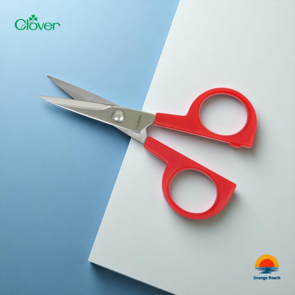 Clover Hobby Scissors 10.5cm/คมกริบตัดได้ทุกอย่าง/คุณภาพญี่ปุ่นแท้/มืออาชีพเลือกใช้
