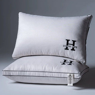 หมอนโรงแรม 5 ดาว รองรับกระดูกสันหลังส่วนคอ แกนพิเศษผู้ใหญ่ ไ…