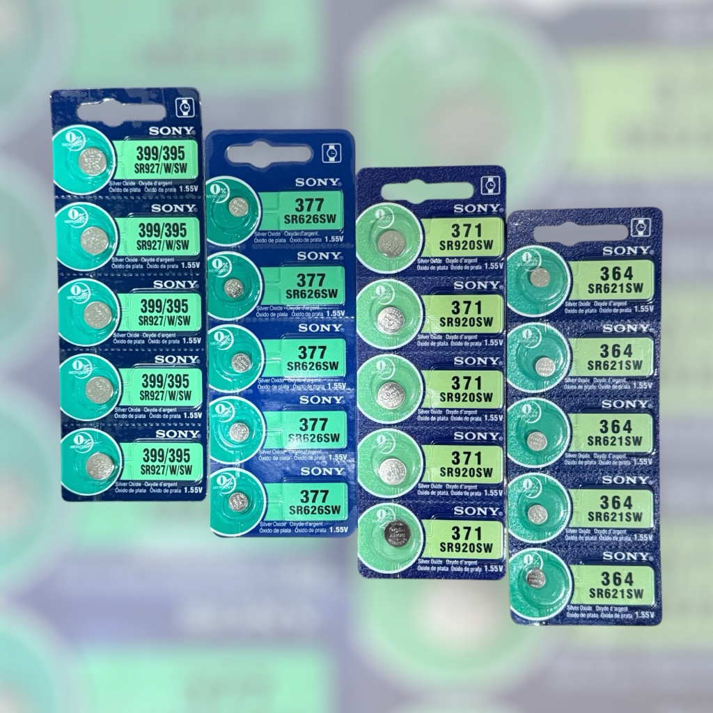 ถ่านSONY SR927SW/SR626SW/SR621SW/SR920SW 1.5V แพค5ก้อน(บริการส่งด่วนรับสินค้าในวัน)