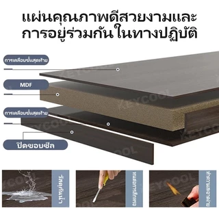 keycool โต๊ะทำงาน โต๊ะ โต๊ะพับ โต๊ะพับได้ โต๊ะไม้ โต๊ะหนังสือ 80/100/120CM โต๊ะ ikea ไม่ต้องประกอบ【ชำรุดพร้อมชดเชย】