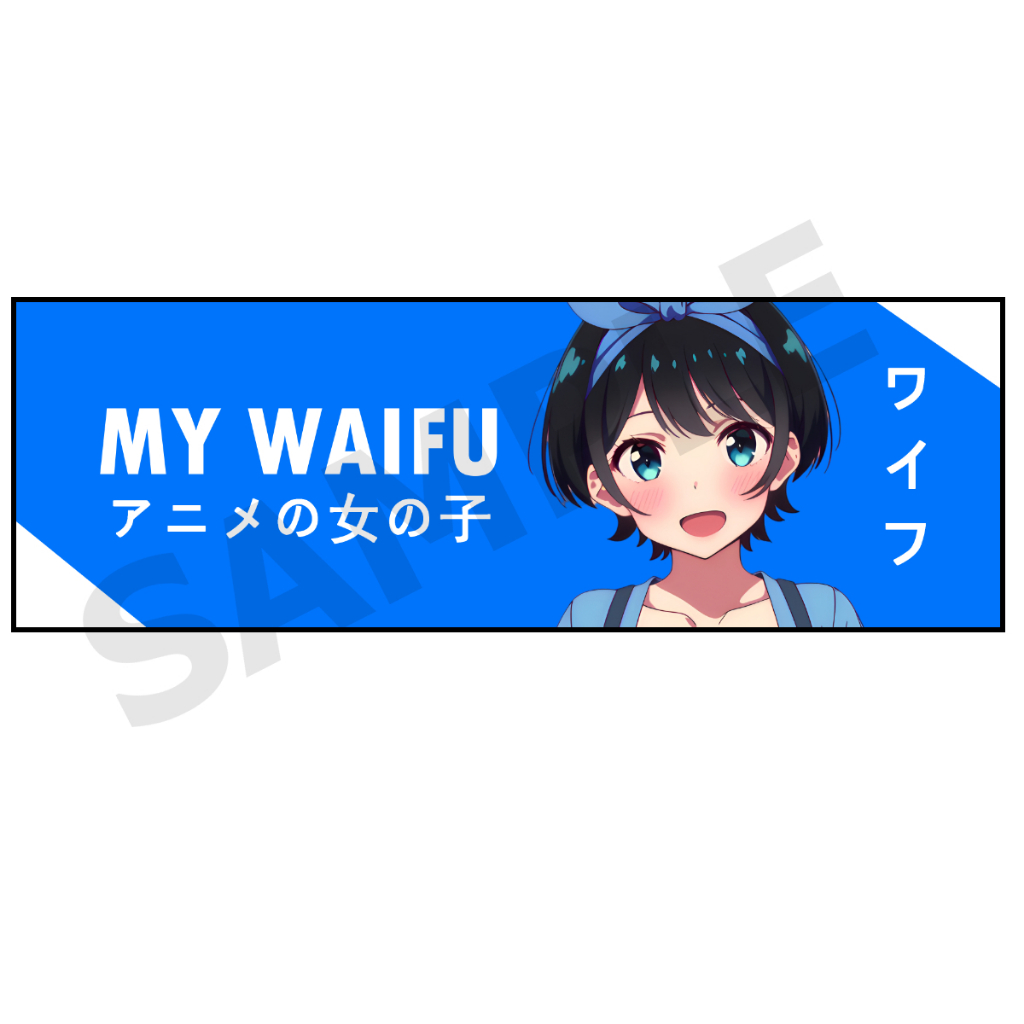 Sarashina Ruka สติ๊กเกอร์ 2 แผ่น Ruka แฟนเช่า รูกะ สะดุดรักยัยแฟนเช่า Kanojo