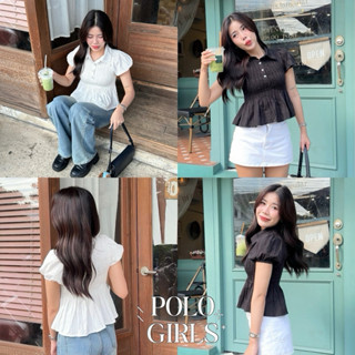 Polo girls -เสื้อเชิ้ตโปโลสมอครอบตัว classtylish