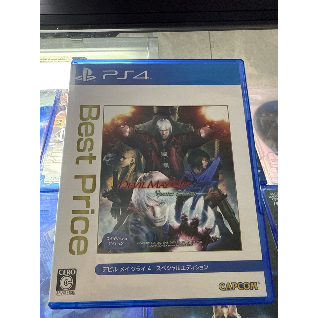 แผ่น ps4 มือสอง devil may cry4 special edition ภาษาอังกฤษ