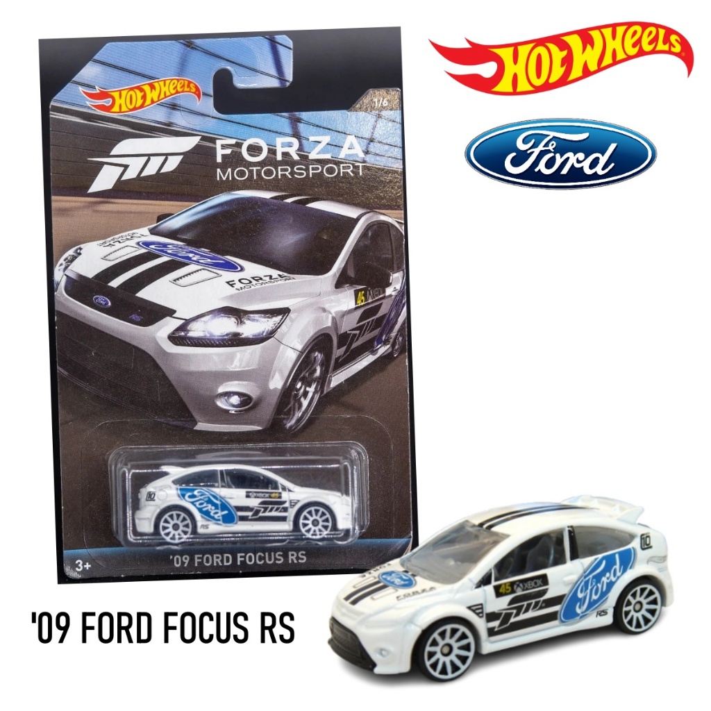 ฮอตวิว - Hot Wheels โมเดลรถเหล็ก '09 FORD FOCUS RS ลิขสิทธิ์แท้ HHD3 โมเดลรถเหล็กลิขสิทธิ์แท้