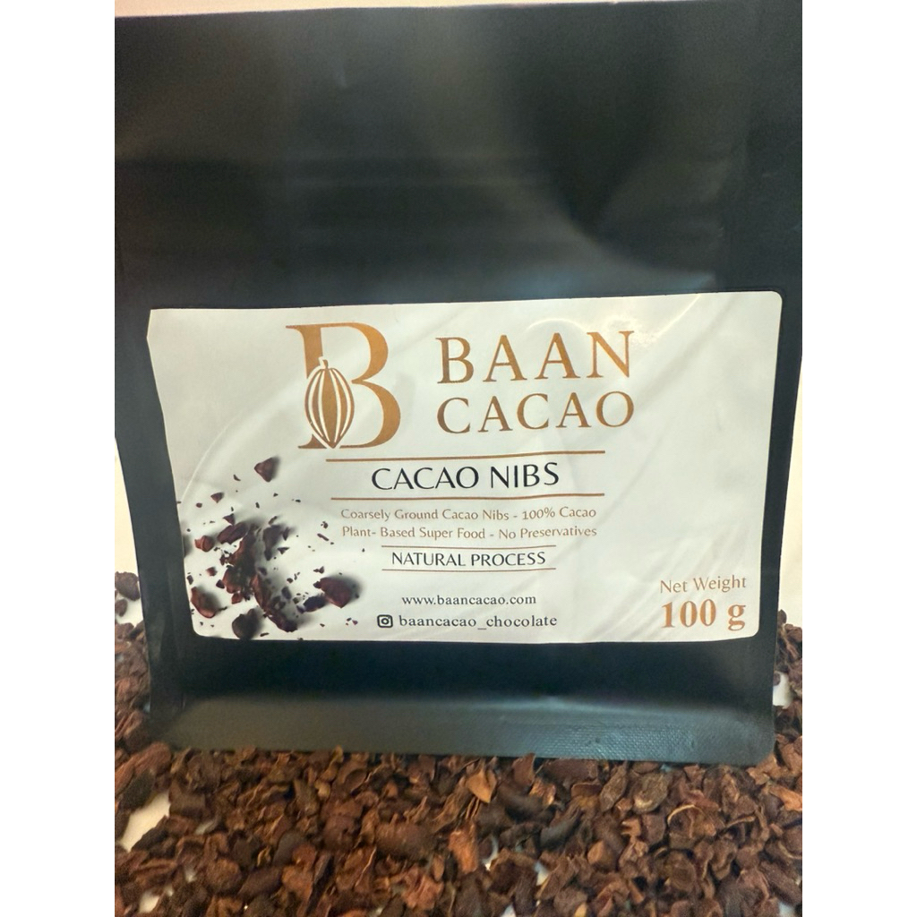 Premium Cacao Nibs (Chanthaburi) 100g