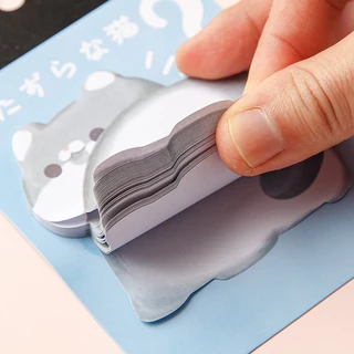 [พร้อมส่ง] กระดาษโน้ต มีกาว ลาย สัตว์ น่ารักๆ หมา แมว นก กระต่าย Cute Dog Cat Rabbit Bird Sticky Note Paper