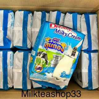 หัวนมผงเข้มข้น ดรีมมีมิลค์กี้ครีม ยกลัง(12 ถุง) ถุง 1 Kg. Dreamy Milky Cream