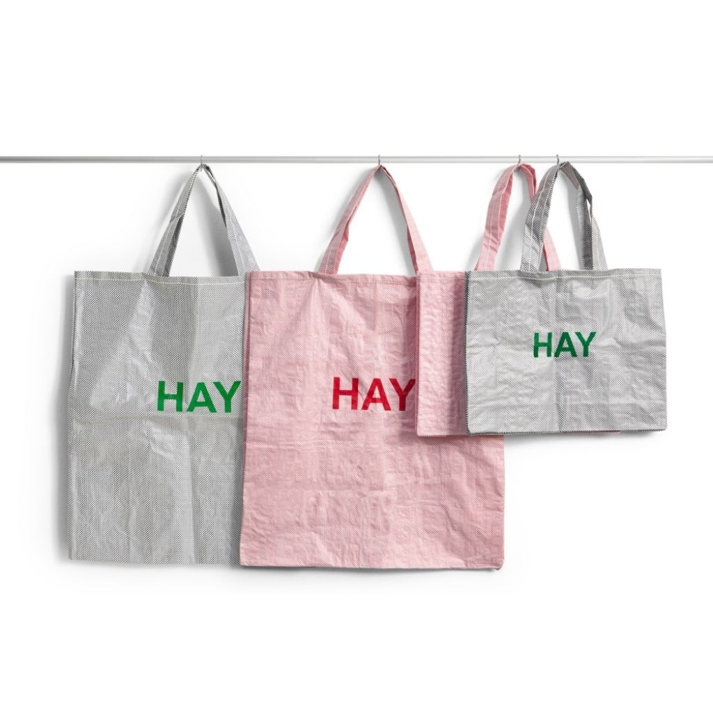พร้อมส่ง กระเป๋า ถุง HAY Candy Stripe shopper bag