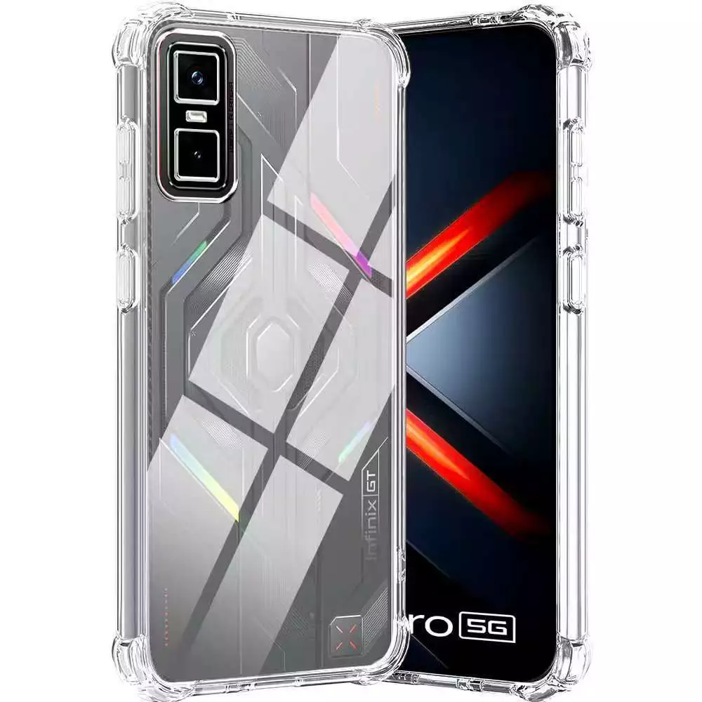 Infinix GT 30/Infinix GT 30 Proตรงรุ่น(พร้อมส่งในไทย)เคสTPUใสกันกระแทกแบบคลุมกล้องInfinix GT 30 5G/Infinix GT 30 Pro 5G