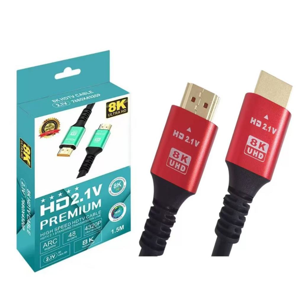 สายวิดีโอ HD 4k/8K HDTV 2.0 อะลูมิเนียมอัลลอยด์สำหรับจอภาพ HDTV แล็ปท็อป - รูปที่ 7