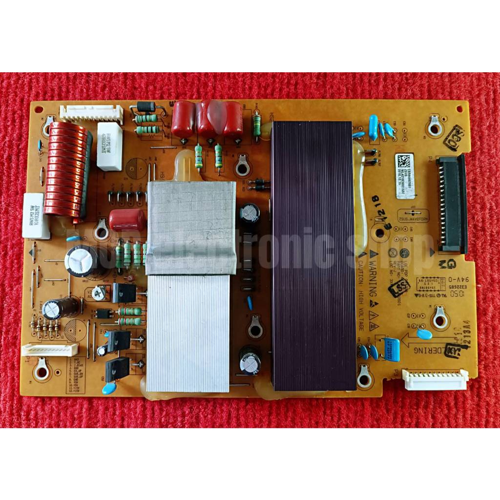 บอร์ด Z-SUS พลาสม่าทีวี LG สำหรับรุ่น 42PJ250R , 42PJ350R , 42PJ650R พาสบอร์ด EBR66607601