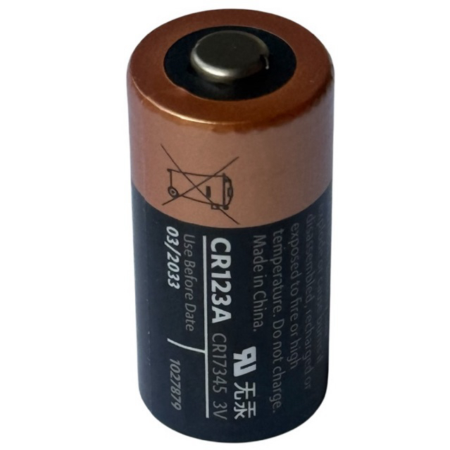 ถ่านDuracell Lithium /CR123A/123/CR17345 3V ของแท้ 1 ก้อน(SGP)