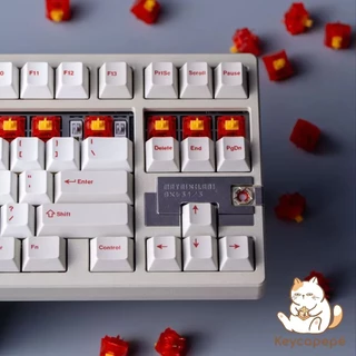 Keygeek x MZ Y2 linear switch (10ชิ้น) pre lubed สวิตช์คีย์บอร์ด 1จังหวะ