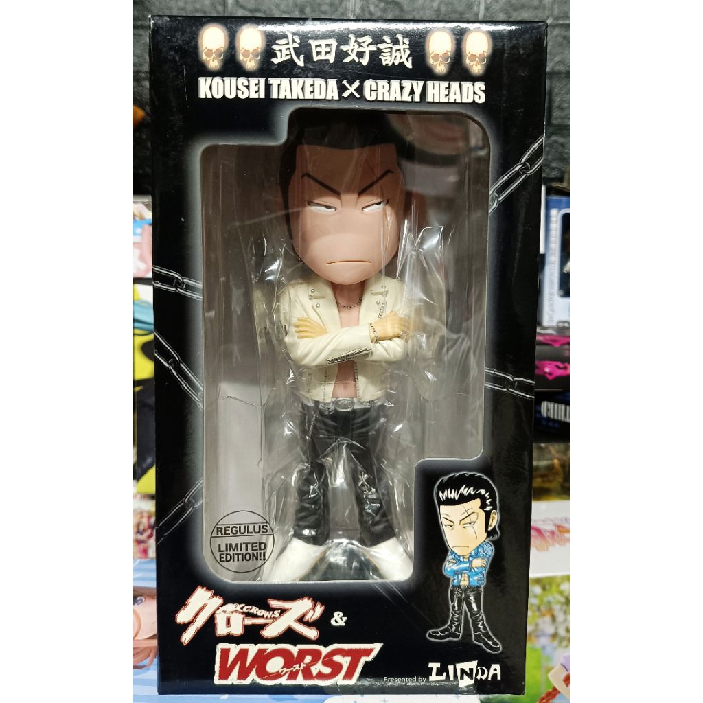 ของแท้ CROWS X WORST CRAZY HEADS ใหม่