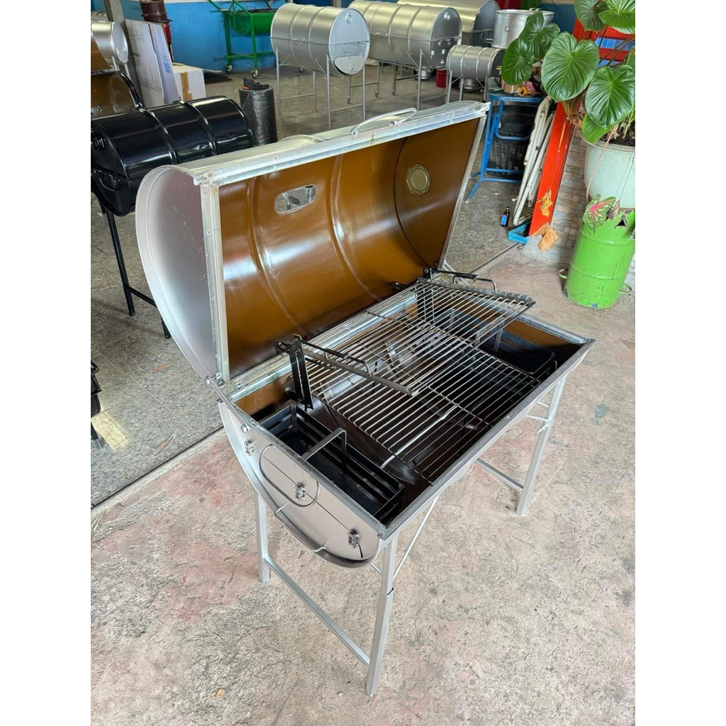 เตาอบ 100 ลิตร ( ตะแกรงย่าง 2 ชั้น ) เตาอบไร้ควัน 100 ลิตร - รูปที่ 3