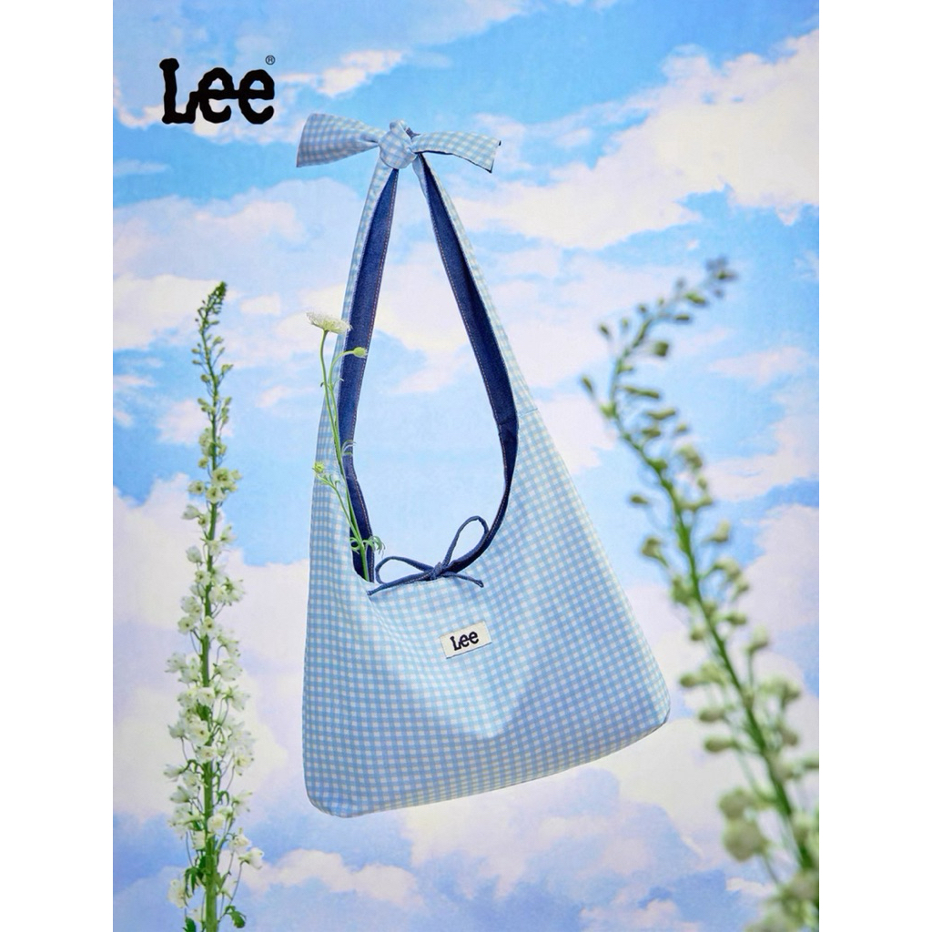 (Pre-order) กระเป๋าผ้า Lee ใช้ได้สองด้าน Lee two-side tote bag 💼🫐