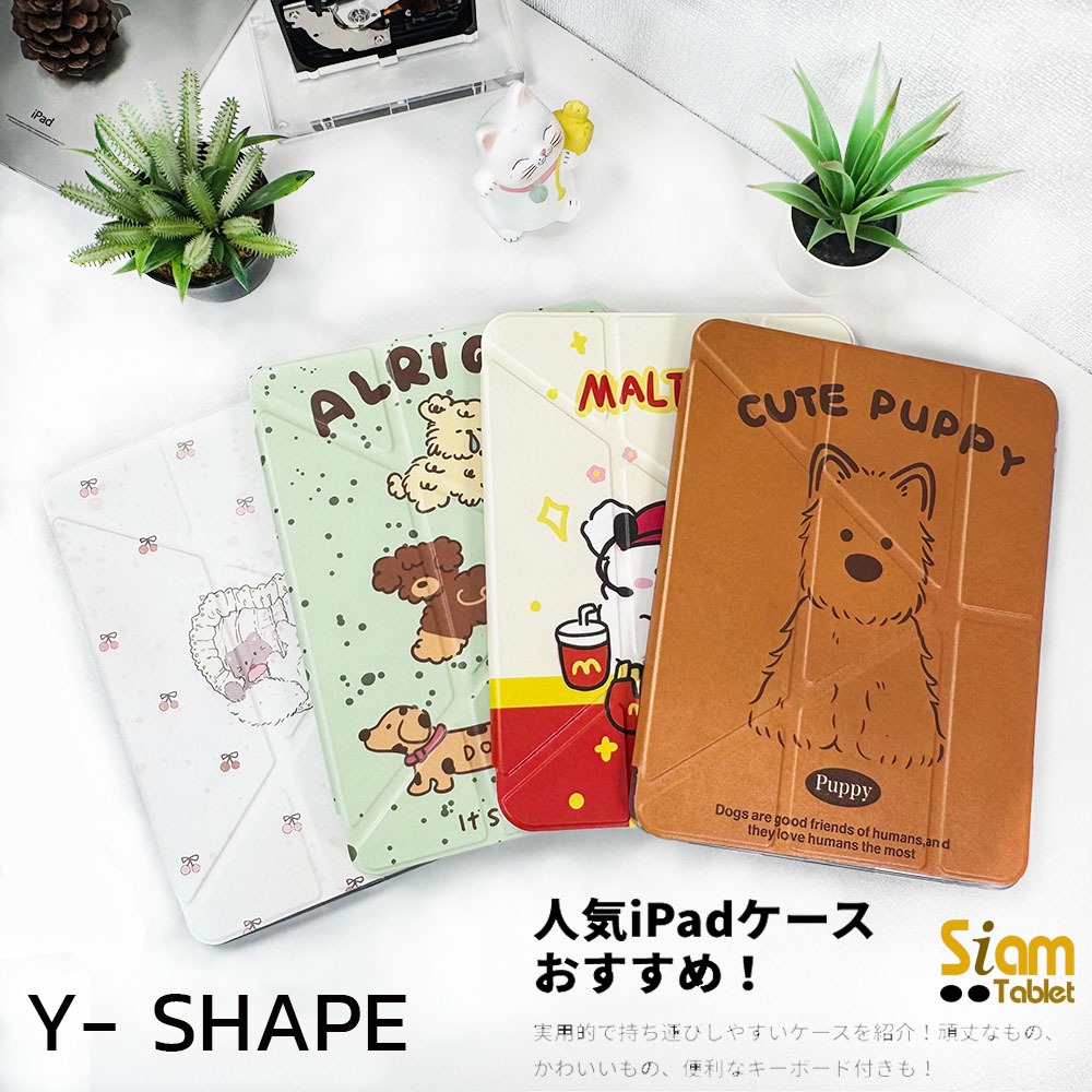Y SHAPE นอน/ตั้ง เคส สำหรับ ไอแพด Air 4 5 6 7 11 Pro 11 Gen 7 8 9 10 11 A16 iPad 10.2 mini 6 7 Pro